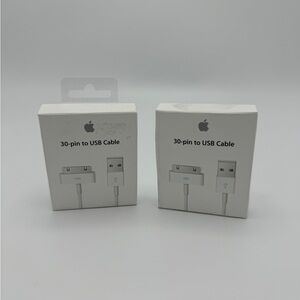 Apple 30 pin charger for iPhone 4 and 1st and 2nd gen iPads